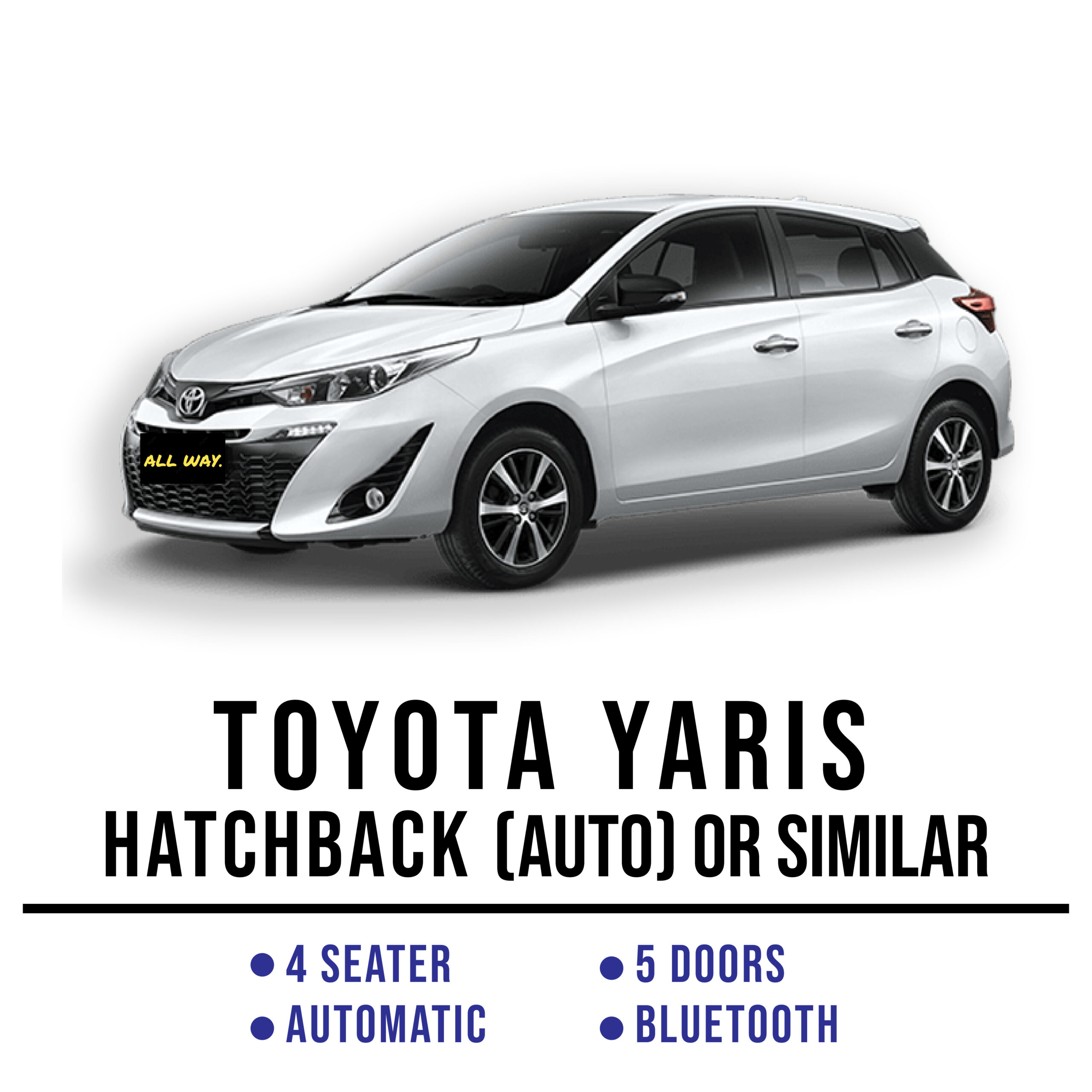 Toyota Yaris Hatchback (Auto) or Similar