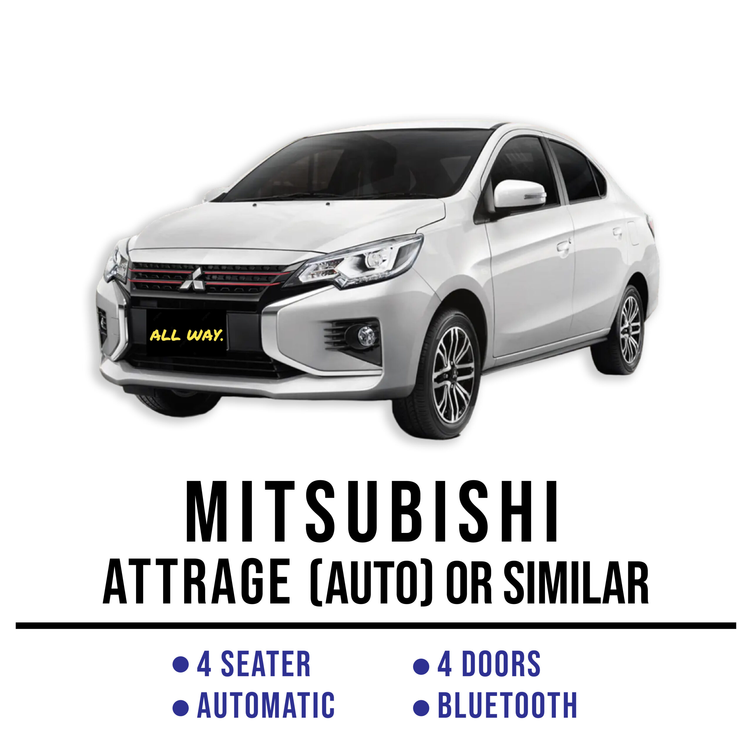 Mitsubishi Attrage (Auto) or Similar