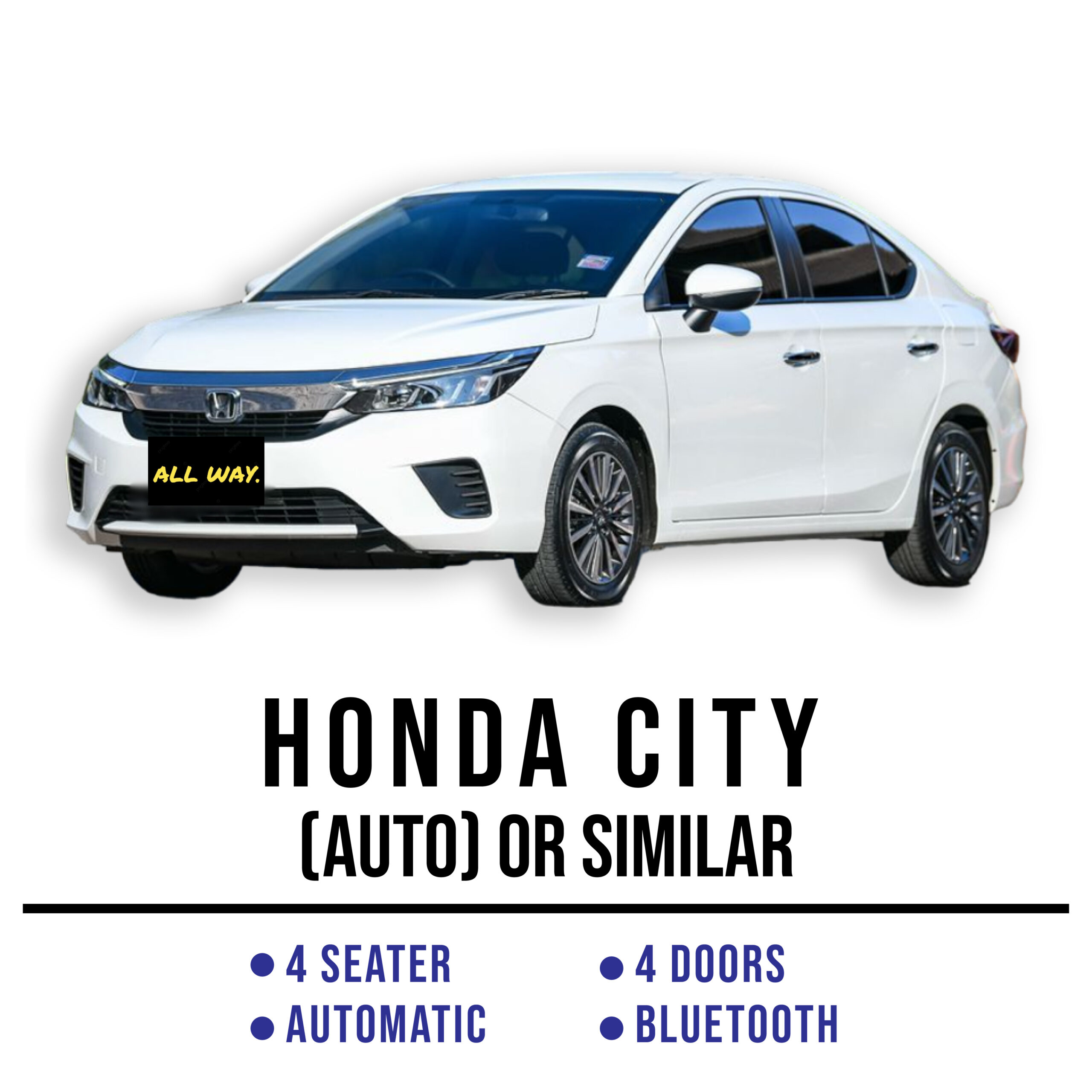 Honda City (Auto) or Similar